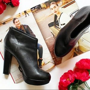 ALDO black booties